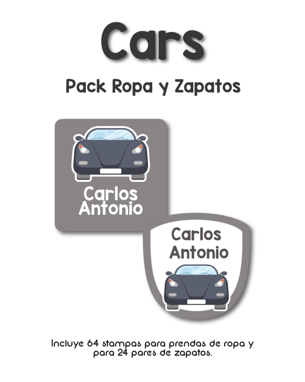 Pack Ropa y Zapatos Cars | Pack Ropa y Zapatos