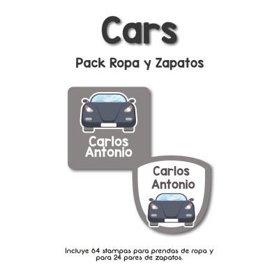 Pack Ropa y Zapatos Cars