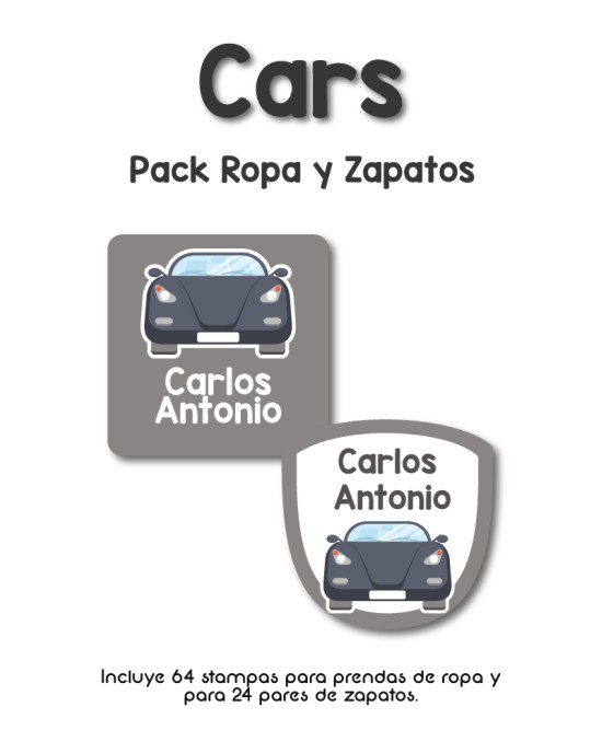 Pack Ropa y Zapatos Cars | Pack Ropa y Zapatos