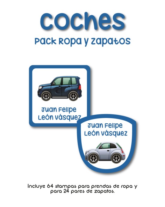 Pack Ropa y Zapatos Coches | Pack Ropa y Zapatos