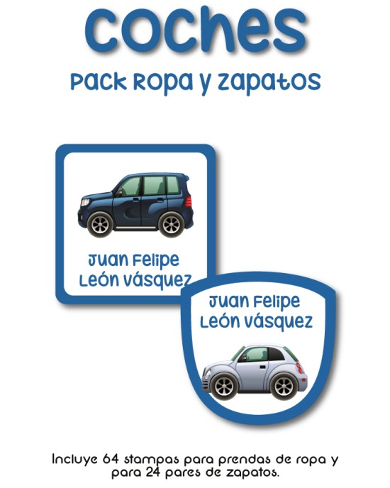 Pack Ropa y Zapatos Coches
