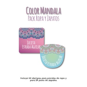 Pack Ropa y Zapatos Color Mandala Pack Ropa y Zapatos Color Mandala