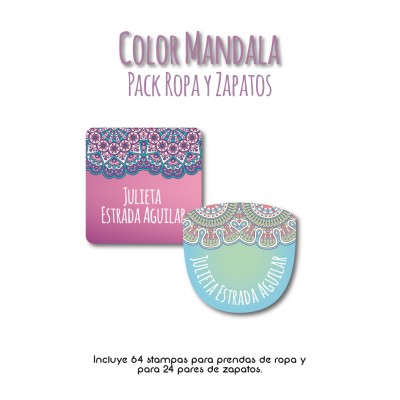 Pack Ropa y Zapatos Color Mandala