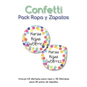 Pack Ropa y Zapatos Confetti