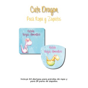 Pack Ropa y Zapatos Cute Dragon