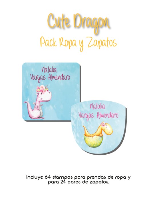 Pack Ropa y Zapatos Cute Dragon | Pack Ropa y Zapatos