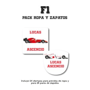 Pack Ropa y Zapatos F1
