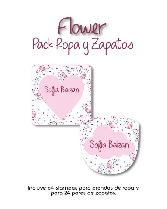 Pack Ropa y Zapatos Flower | Pack Ropa y Zapatos