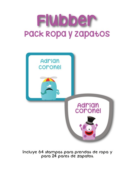 Pack Ropa y Zapatos Flubber | Pack Ropa y Zapatos