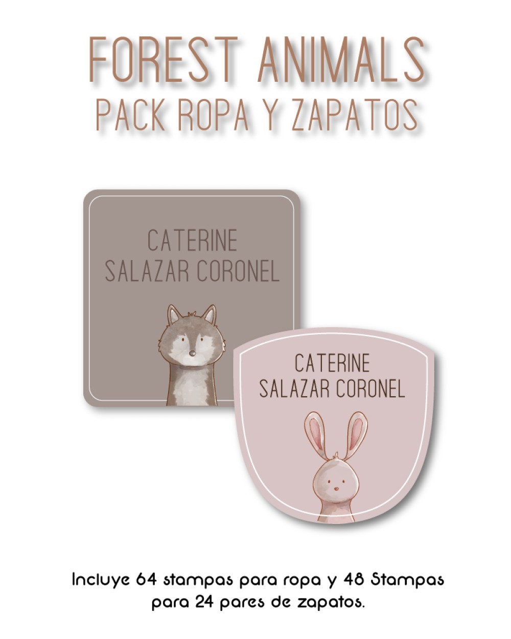 Pack Ropa y Zapatos Forest Animals | Pack Ropa y Zapatos