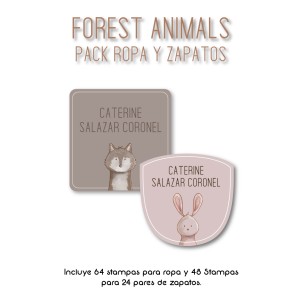 Pack Ropa y Zapatos Forest Animals