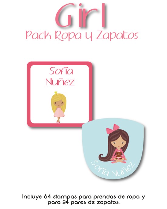 Pack Ropa y Zapatos Girl