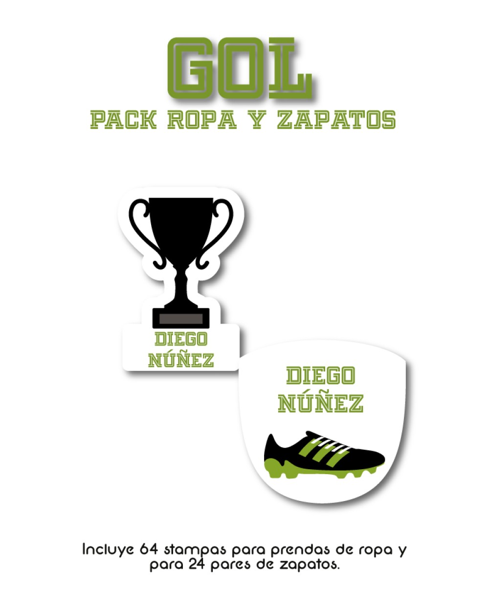 Pack Ropa y Zapatos Gol | Pack Ropa y Zapatos