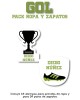 Pack Ropa y Zapatos Gol
