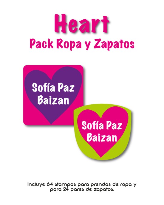 Pack Ropa y Zapatos Heart | Pack Ropa y Zapatos
