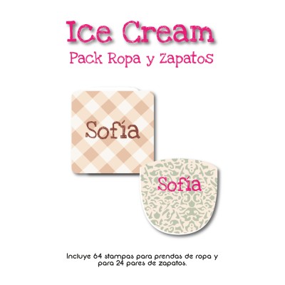 Pack Ropa y Zapatos Ice Cream