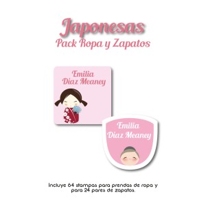 Pack Ropa y Zapatos Japonesas