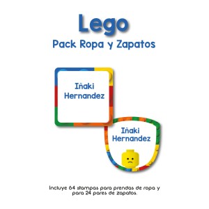 Pack Ropa y Zapatos Lego