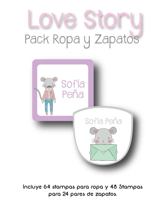 Pack Ropa y Zapatos Love Story | Pack Ropa y Zapatos