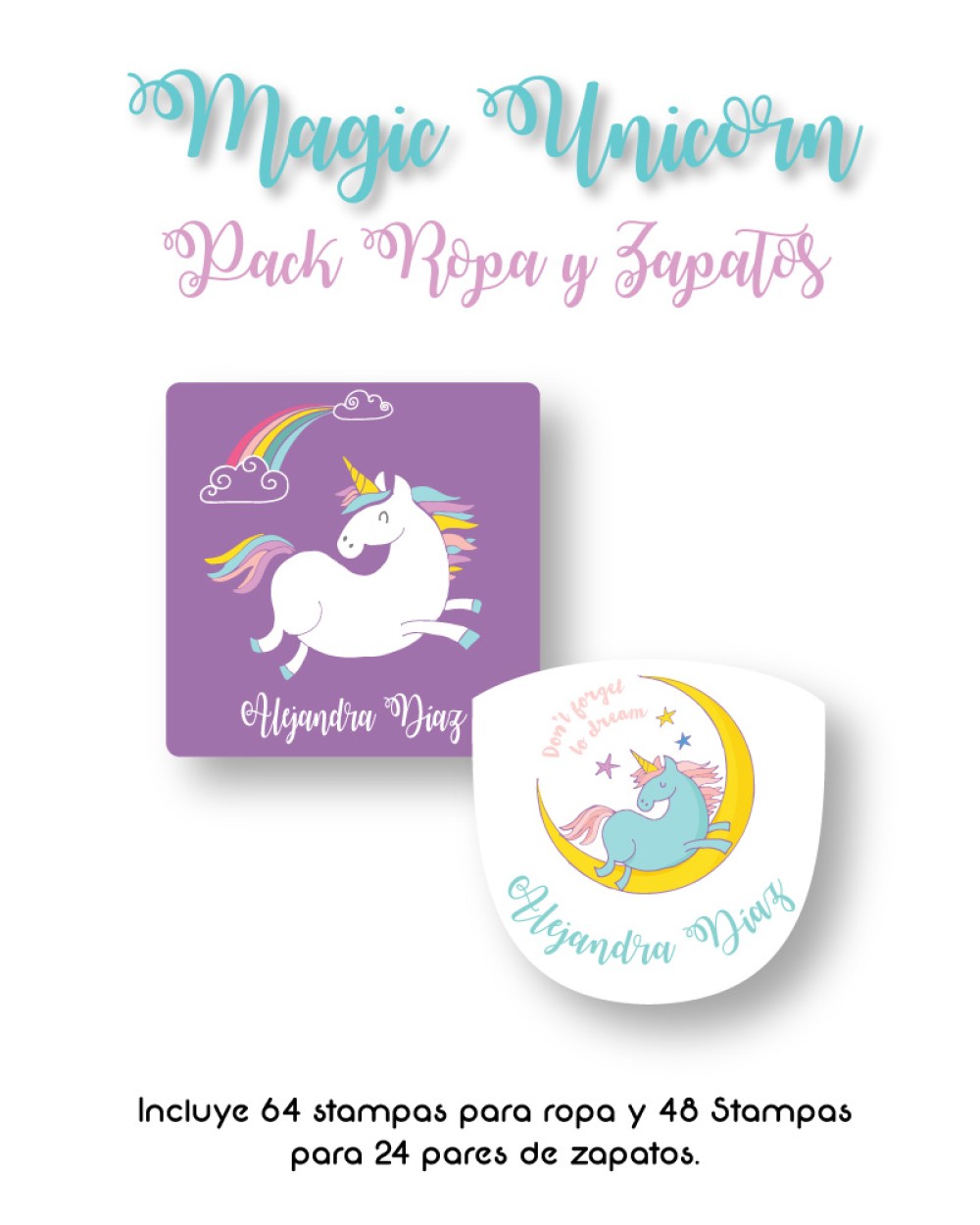 Pack Ropa y Zapatos Magic Unicorn | Pack Ropa y Zapatos Pack Ropa y Zapatos Magic Unicorn | Pack Ropa y Zapatos
