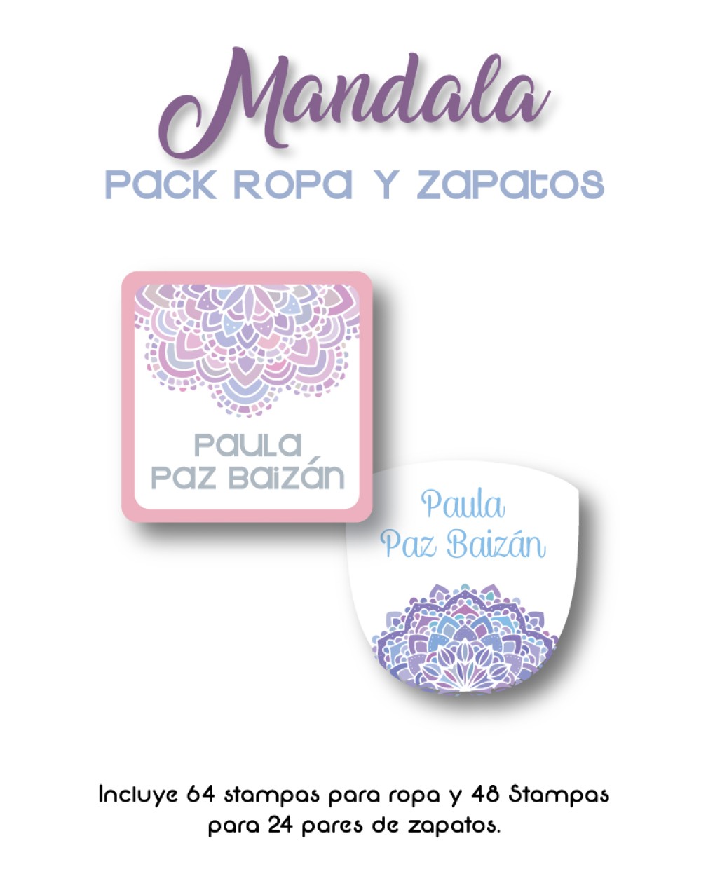 Pack Ropa y Zapatos Mandala | Pack Ropa y Zapatos Pack Ropa y Zapatos Mandala | Pack Ropa y Zapatos
