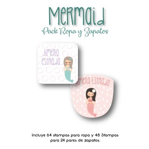 Pack Ropa y Zapatos Mermaid