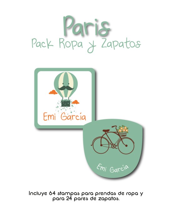 Pack Ropa y Zapatos Paris | Pack Ropa y Zapatos