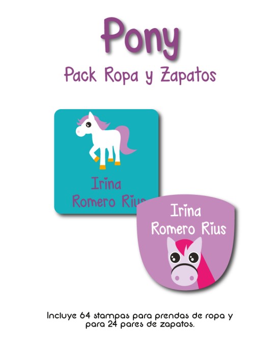 Pack Ropa y Zapatos Pony | Pack Ropa y Zapatos
