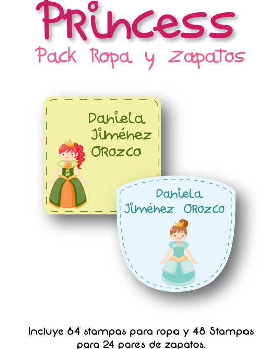 Pack Ropa y Zapatos Princess | Pack Ropa y Zapatos