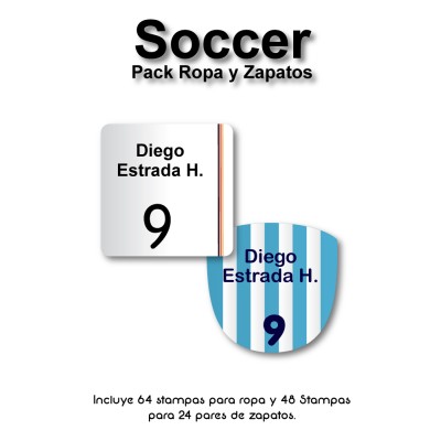 Pack Ropa y Zapatos Soccer