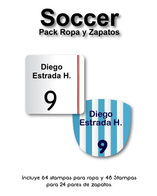 Pack Ropa y Zapatos Soccer | Pack Ropa y Zapatos