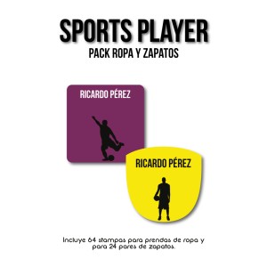 Pack Ropa y Zapatos Sports Player