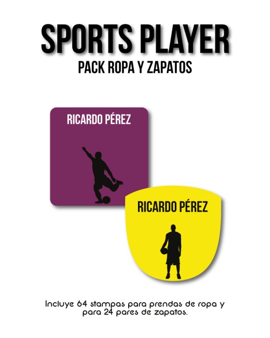 Pack Ropa y Zapatos Sports Player | Pack Ropa y Zapatos