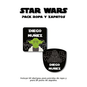 Pack Ropa y Zapatos Star Wars