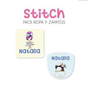 Pack Ropa y Zapatos Stitch