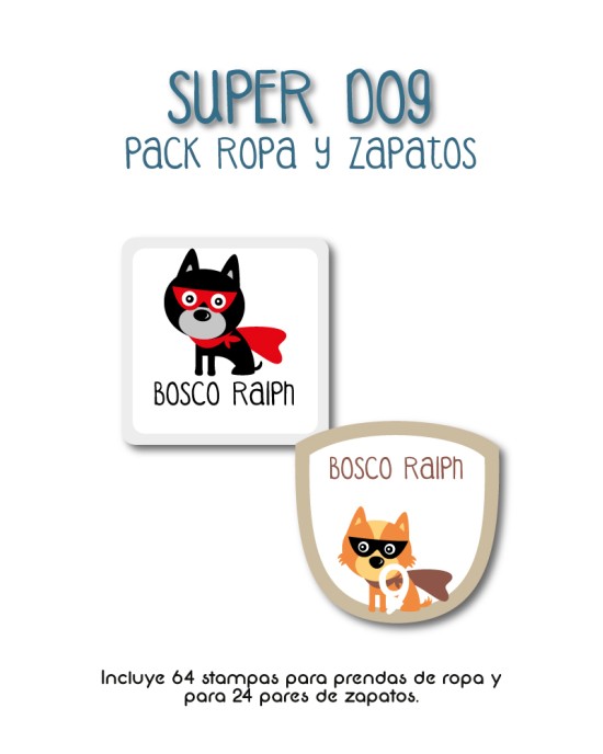 Pack Ropa y Zapatos Super Dog | Pack Ropa y Zapatos