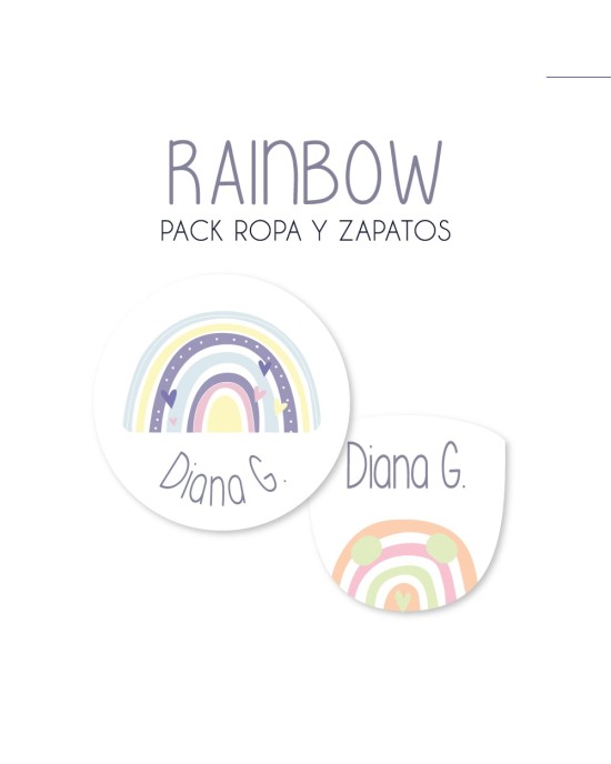 Pack Ropa y Zapatos Rainbow | Pack Ropa y Zapatos