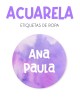 Ropa Acuarela-Etiquetas Para Ropa