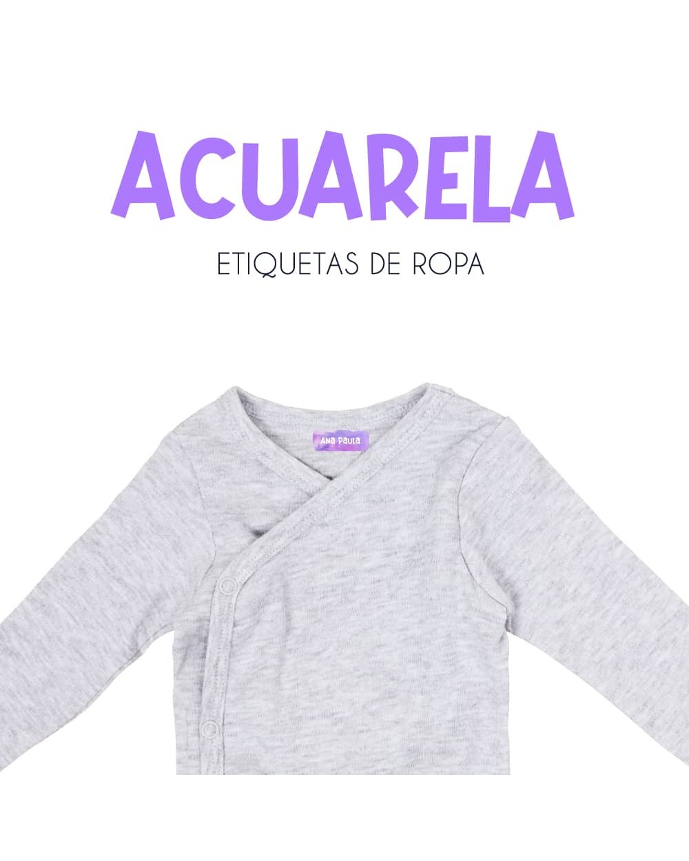 Ropa Acuarela-Etiquetas Para Ropa Ropa Acuarela-Etiquetas Para Ropa