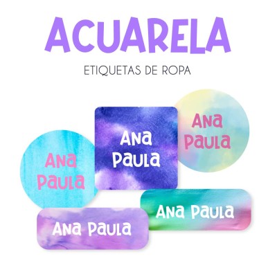 Ropa STICK & GO Acuarela Ropa STICK & GO Acuarela