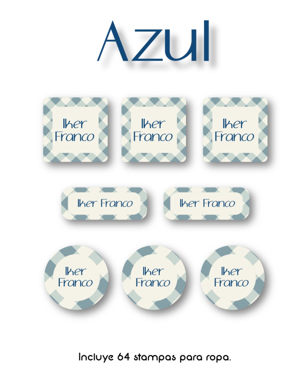 Ropa Azul-Etiquetas Para Ropa Ropa Azul-Etiquetas Para Ropa