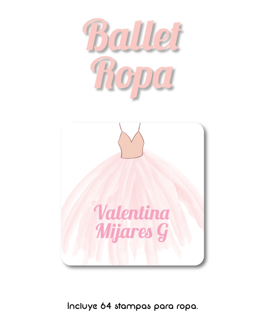 Ropa Ballet-Etiquetas Para Ropa Ropa Ballet-Etiquetas Para Ropa