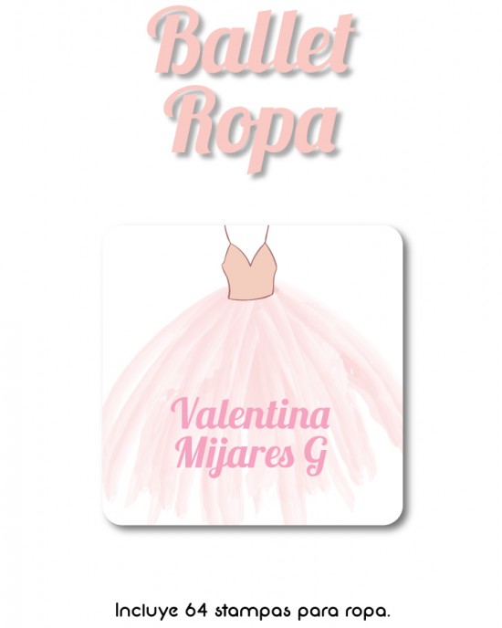 Pack Ropa y Escuela Ballet | Pack Ropa y Adheribles
