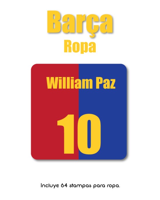 Pack Premium Ropa, Zapatos y Escuela Barca | Pack Premium