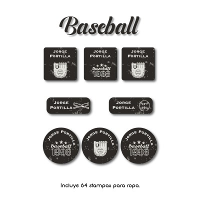 Ropa PLANCHABLES Baseball Ropa PLANCHABLES Baseball