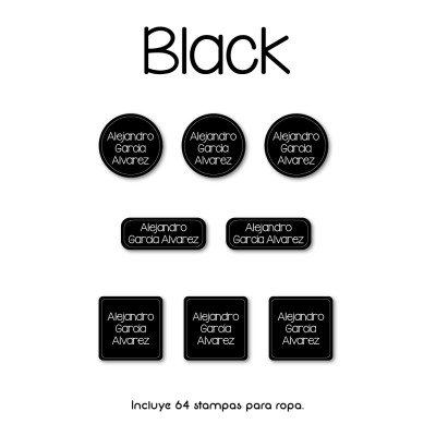 Ropa PLANCHABLES Black Ropa PLANCHABLES Black