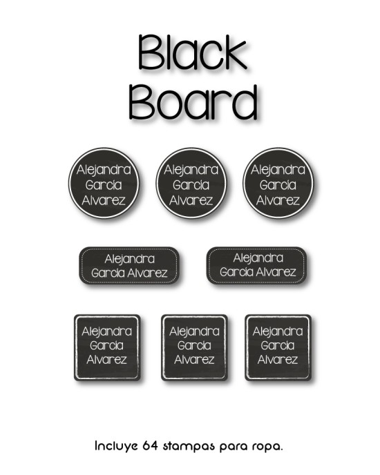 Pack Back to School Blackboard-Pack Back To School