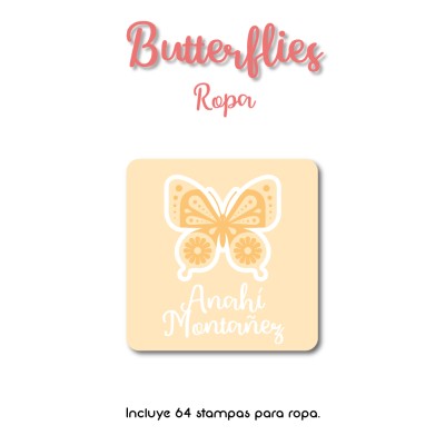 Ropa PLANCHABLES Butterflies 