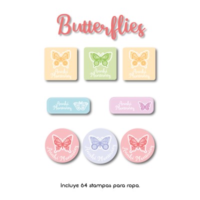 Ropa PLANCHABLES Butterflies Ropa PLANCHABLES Butterflies