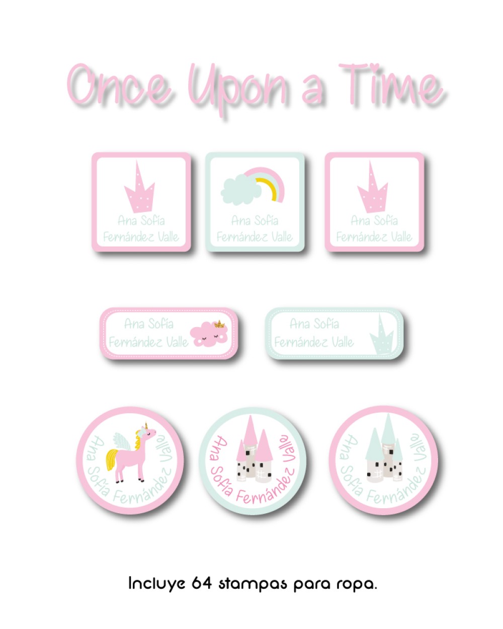 Ropa Once Upon a Time-Etiquetas Para Ropa Ropa Once Upon a Time-Etiquetas Para Ropa